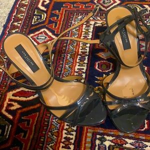 Black Ann Taylor Heels
